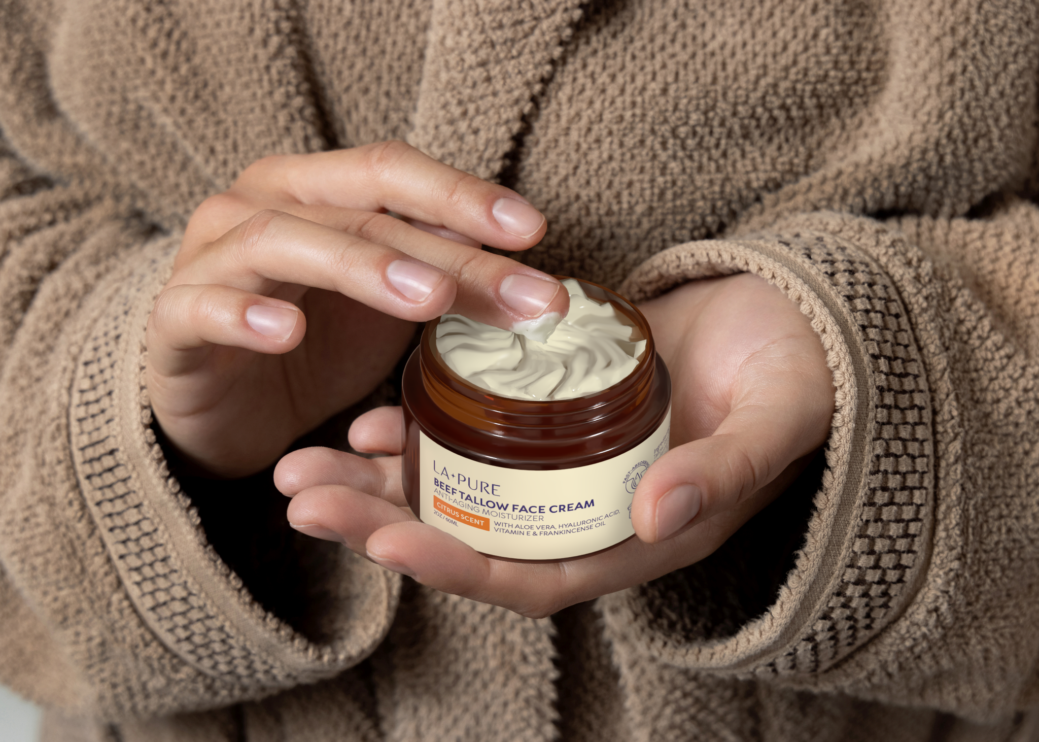 1 Beef Tallow Face Cream (2 oz) – La Pure Naturals