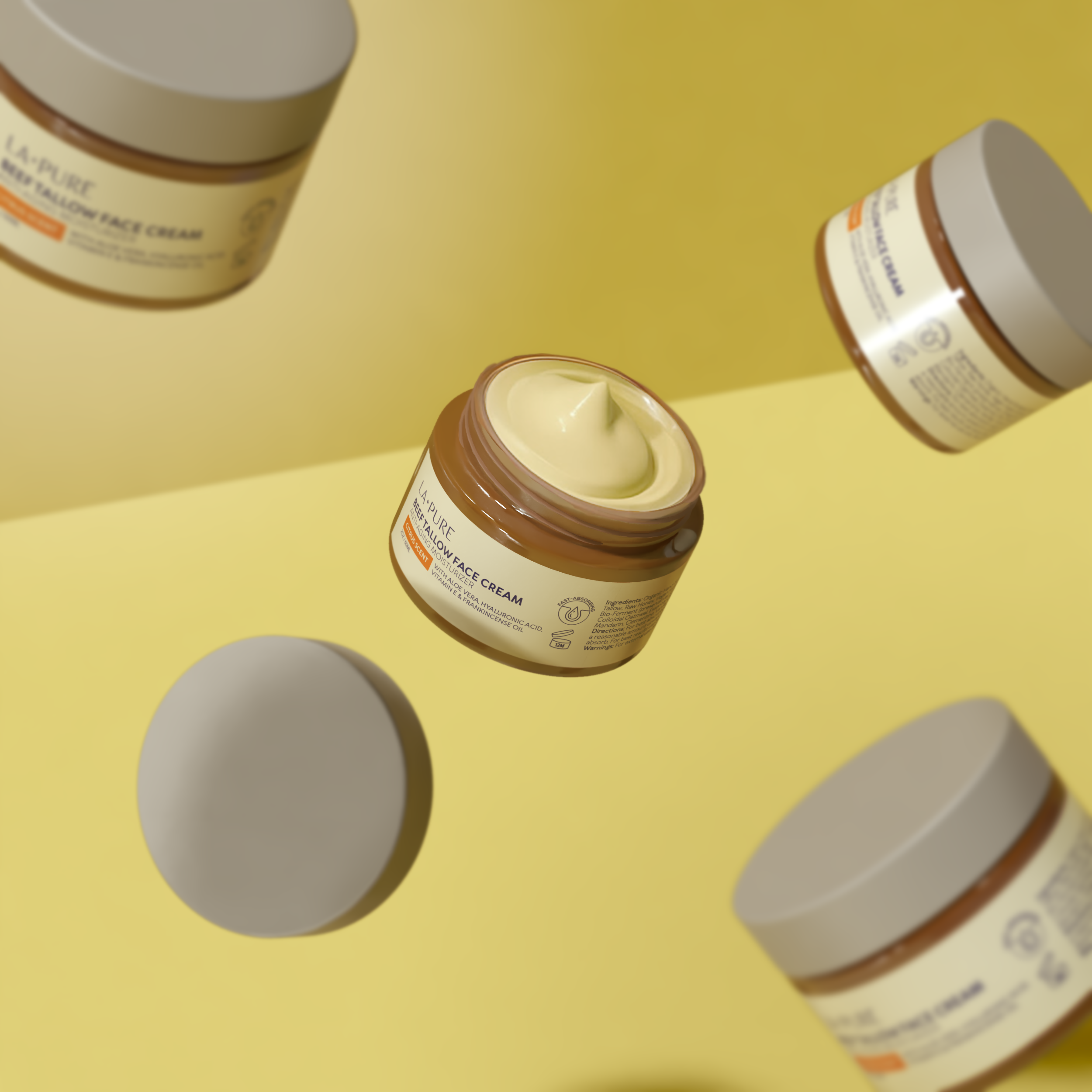 1 Beef Tallow Face Cream (2 oz) Image 5